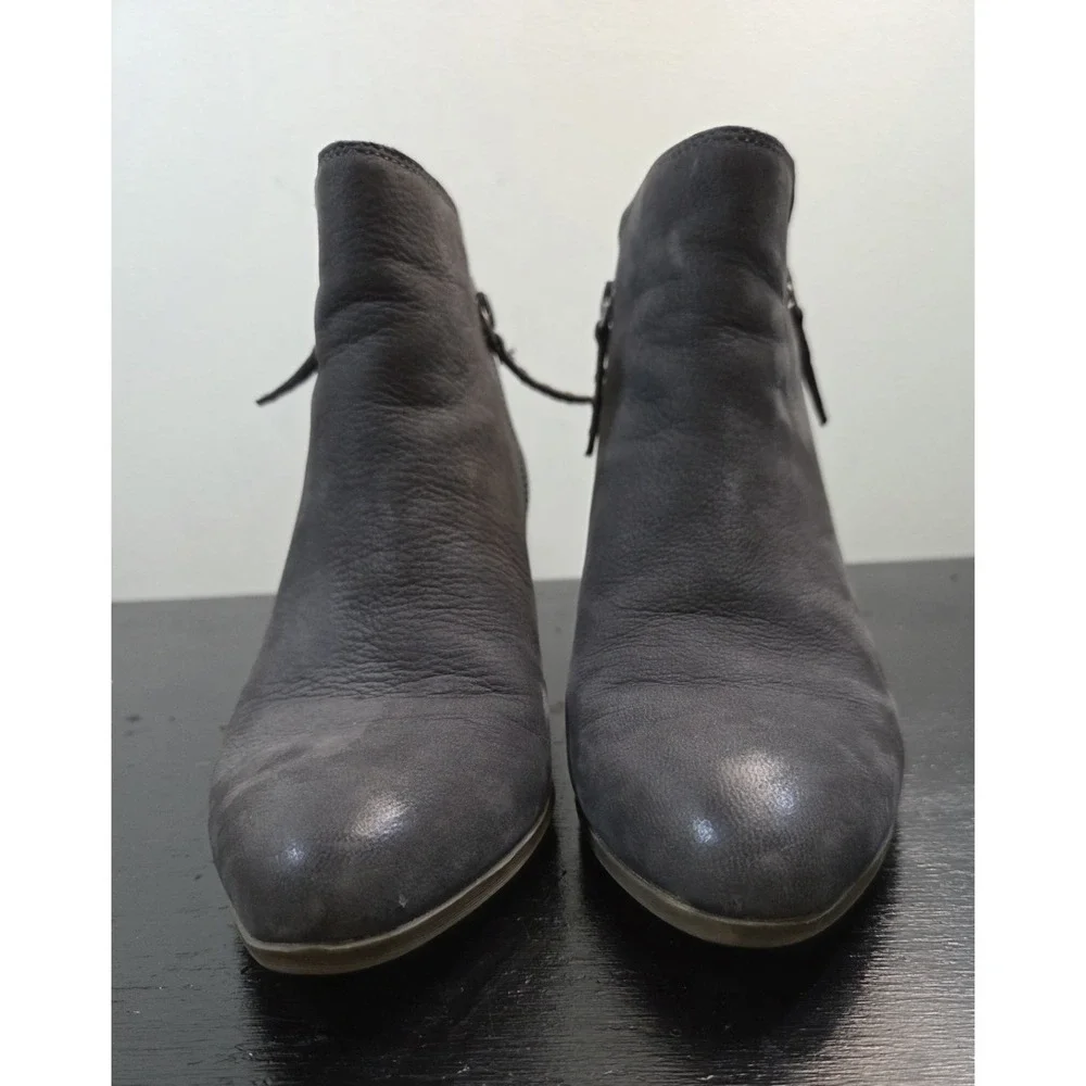 Frye Women's Judith Double Zip Grqy Ankle Booties, Size 7.5 M, 2.5